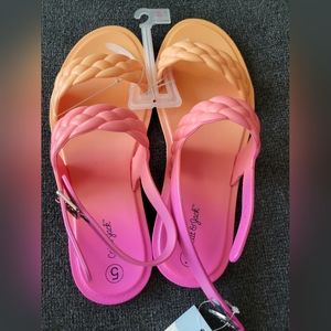 Girls Ombre Sandals